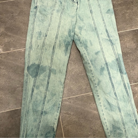 Vintage mom jeans blue high rise waisted acid wash Together 90s 80s - Picture 3 of 7